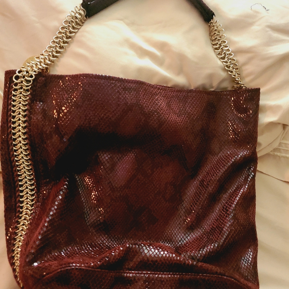 Stella McCartney Python Falabella mini tote bag